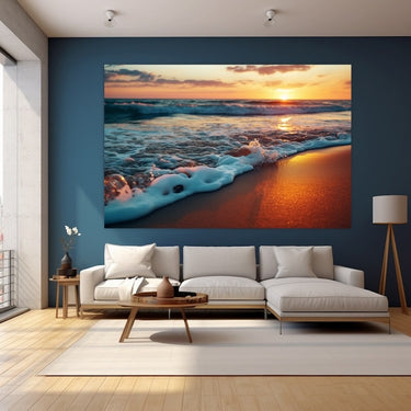 Beach Sunset Canvas